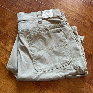 Redhead khaki RH canvas shorts. Mens 36